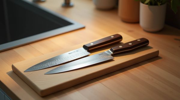 Couteau santoku ou couteau de chef : lequel choisir pour votre cuisine ?
